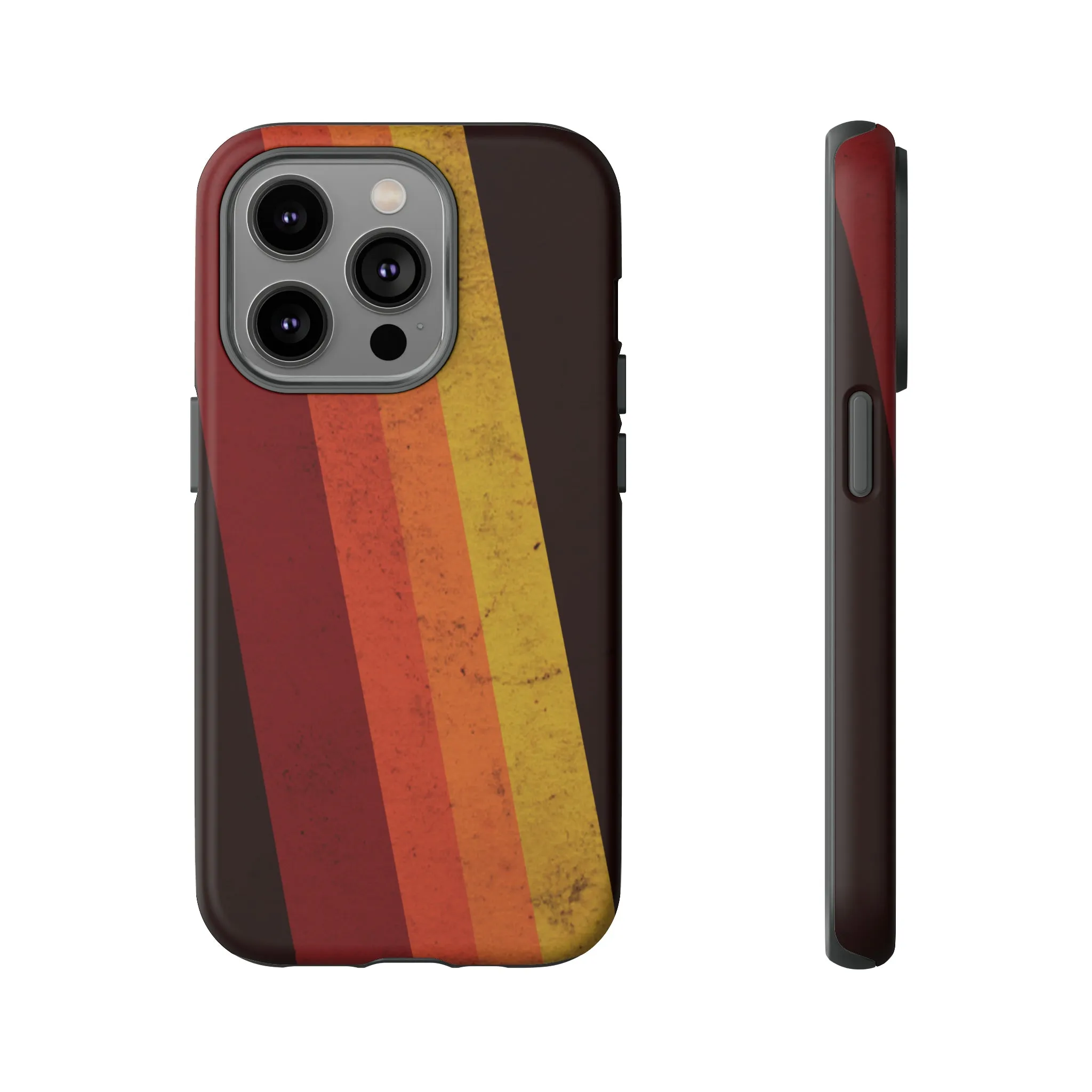 Retro Line Pattern Tough Phone Cases