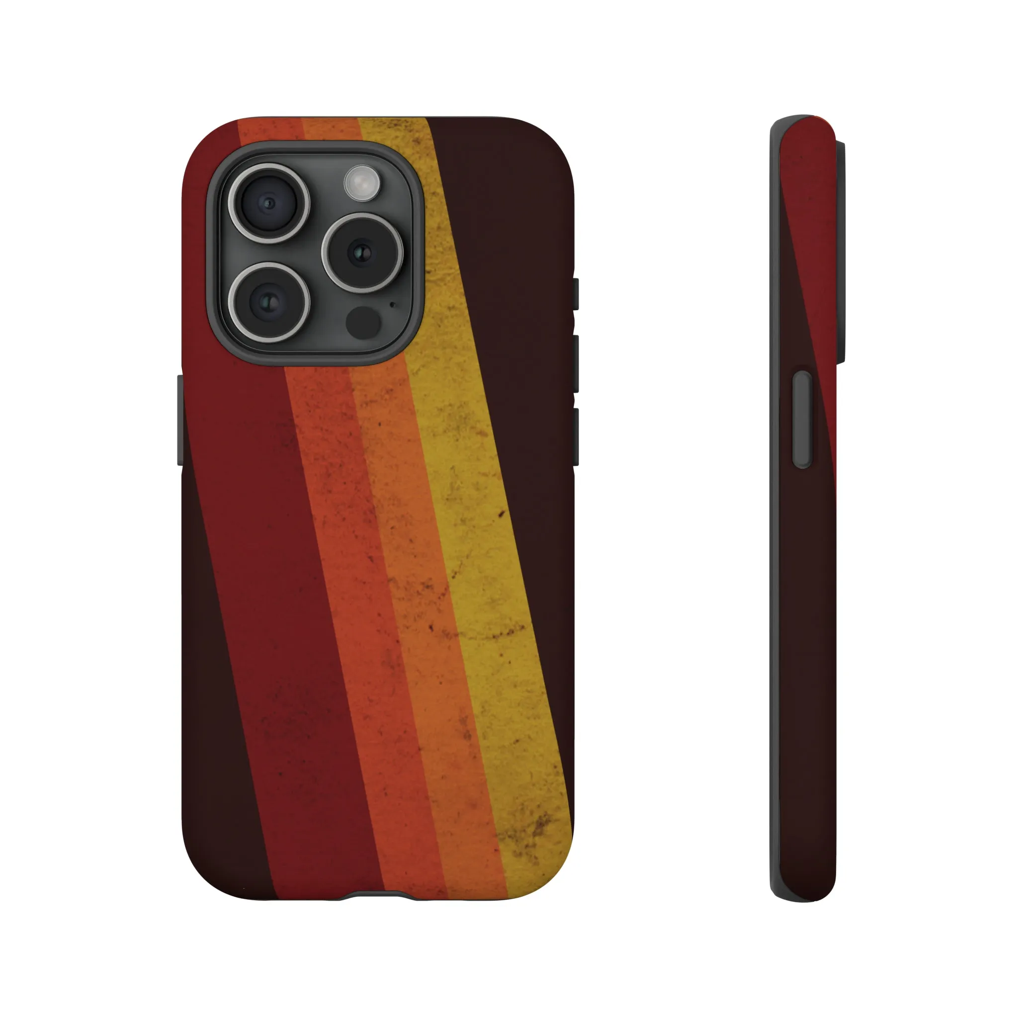 Retro Line Pattern Tough Phone Cases