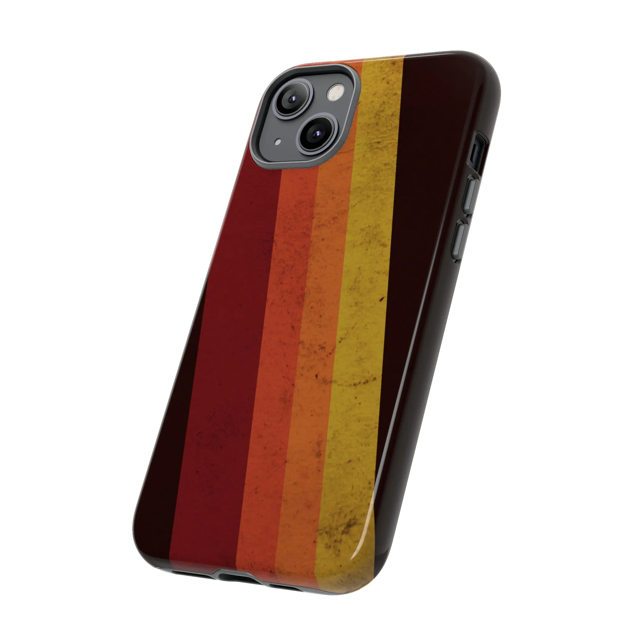 Retro Line Pattern Tough Phone Cases