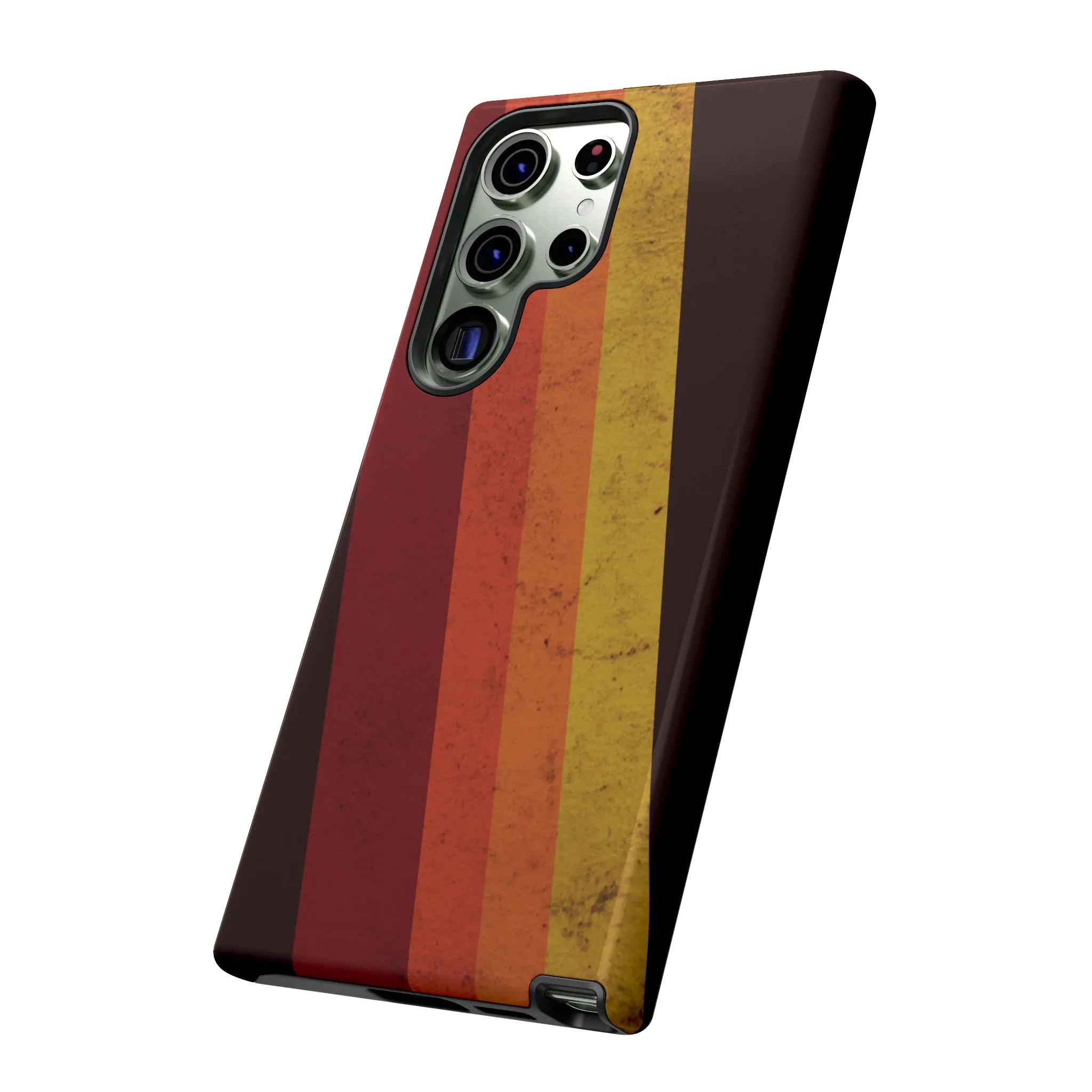 Retro Line Pattern Tough Phone Cases