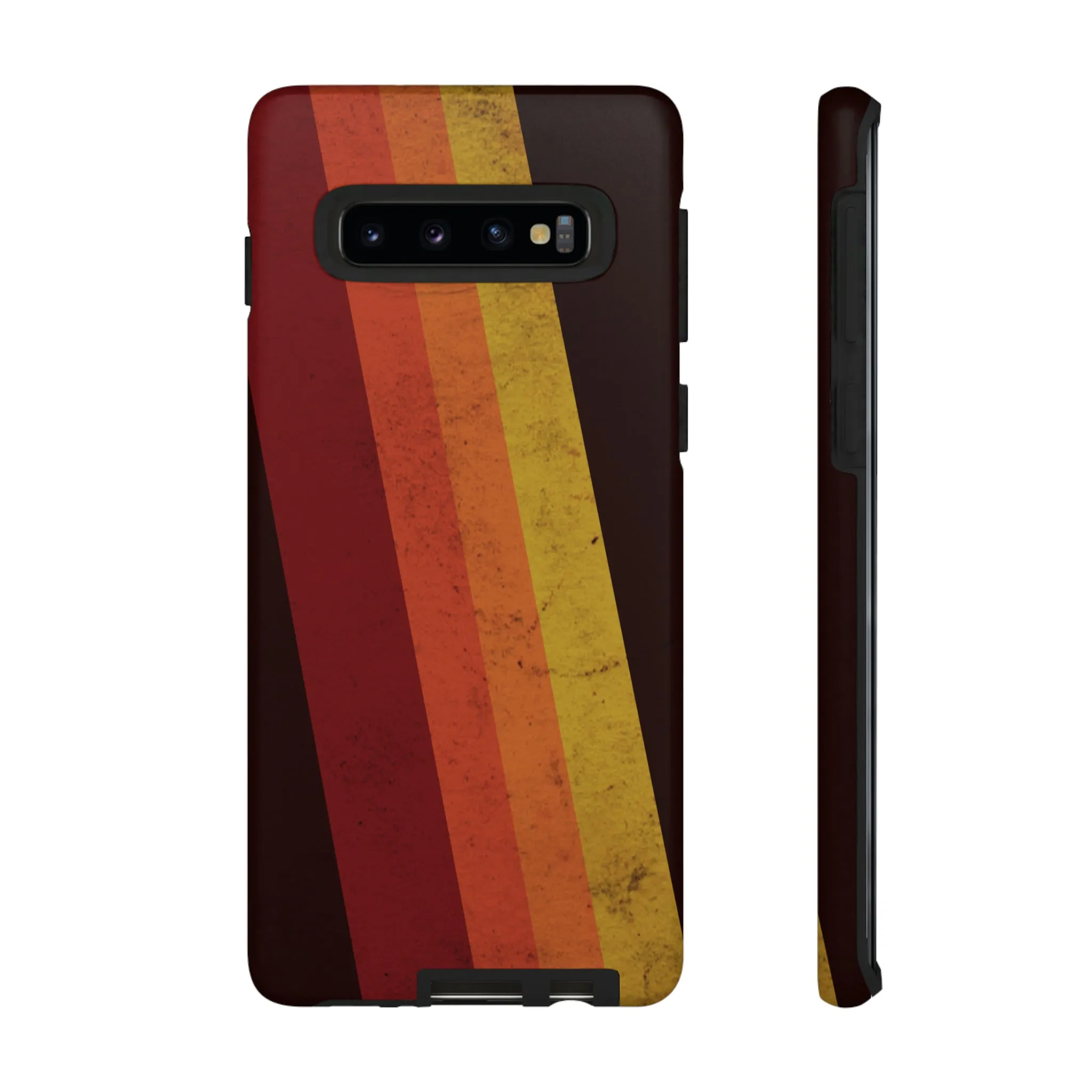 Retro Line Pattern Tough Phone Cases
