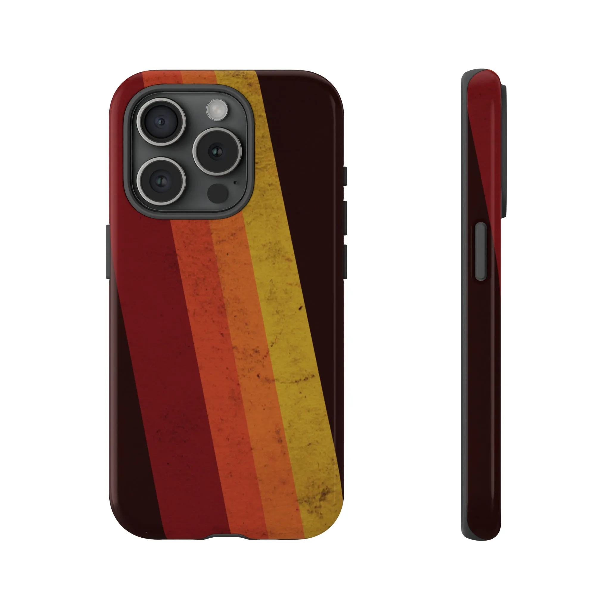 Retro Line Pattern Tough Phone Cases