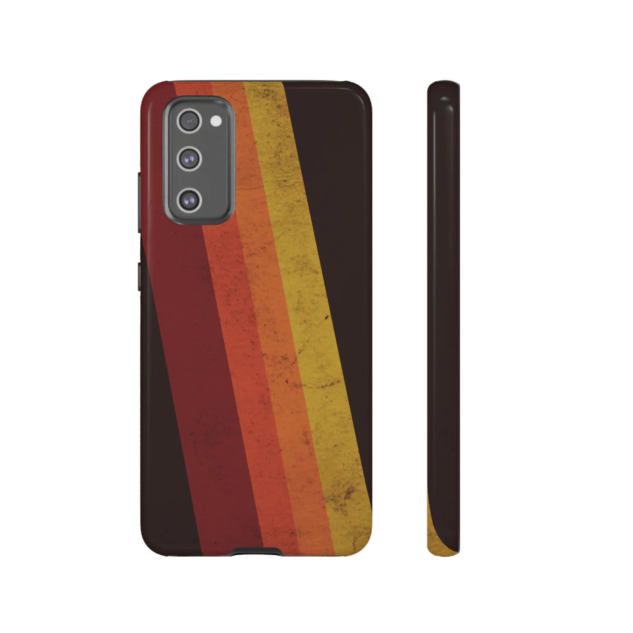 Retro Line Pattern Tough Phone Cases