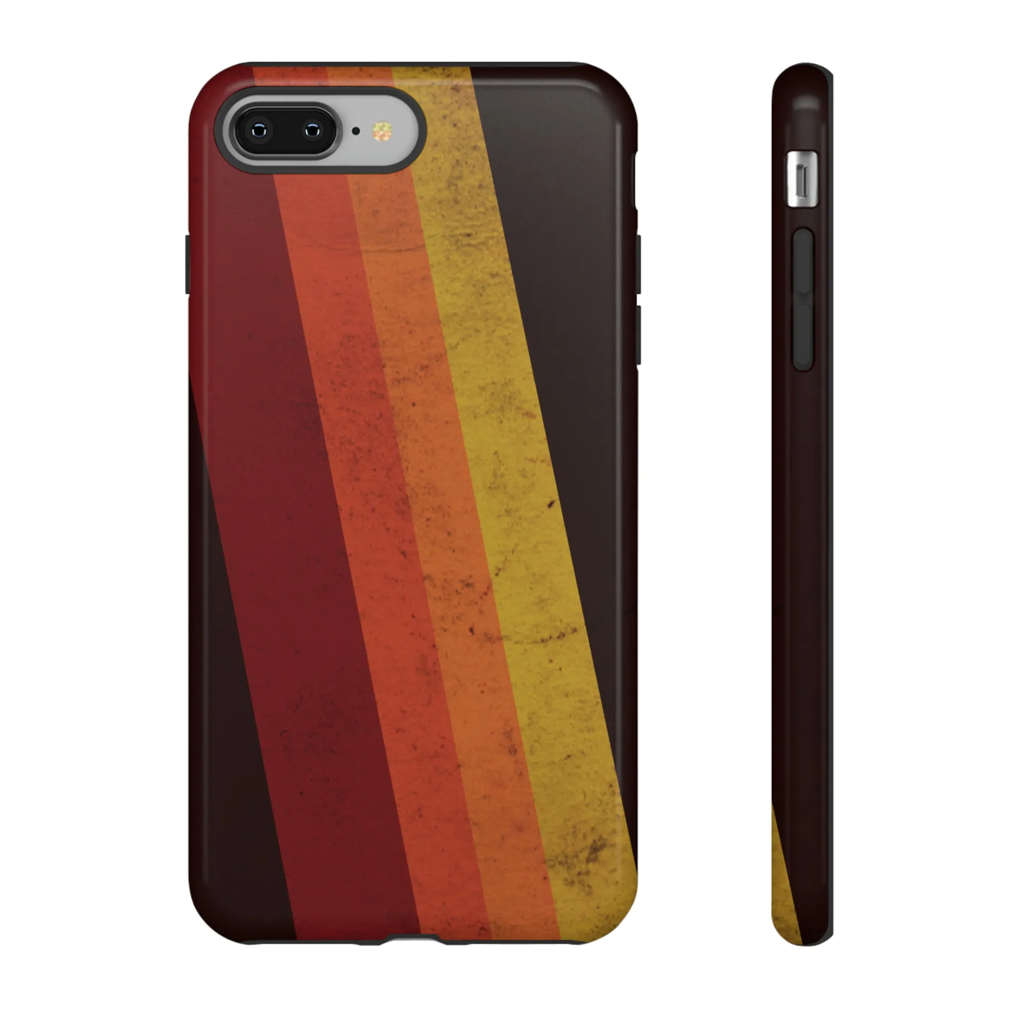 Retro Line Pattern Tough Phone Cases