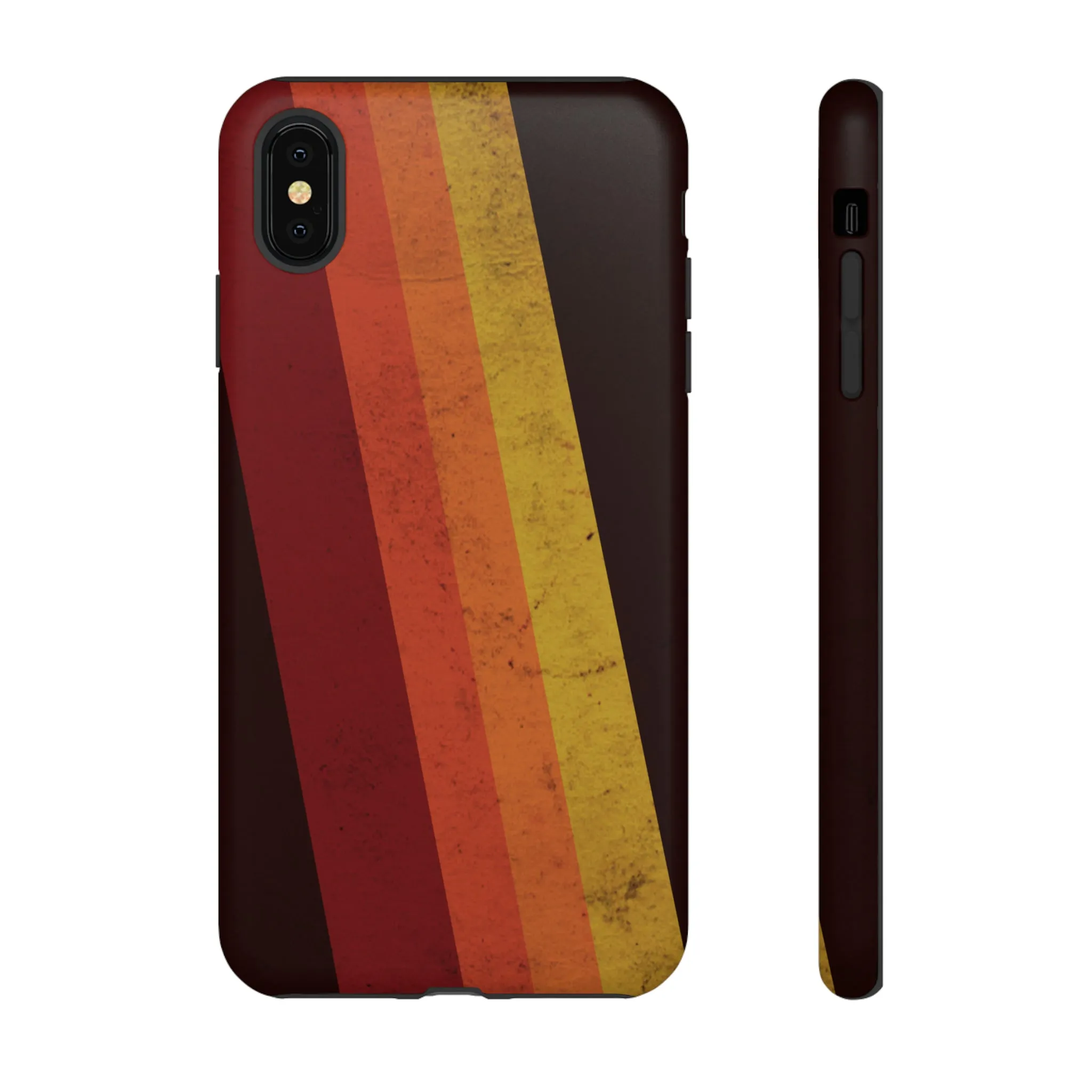 Retro Line Pattern Tough Phone Cases