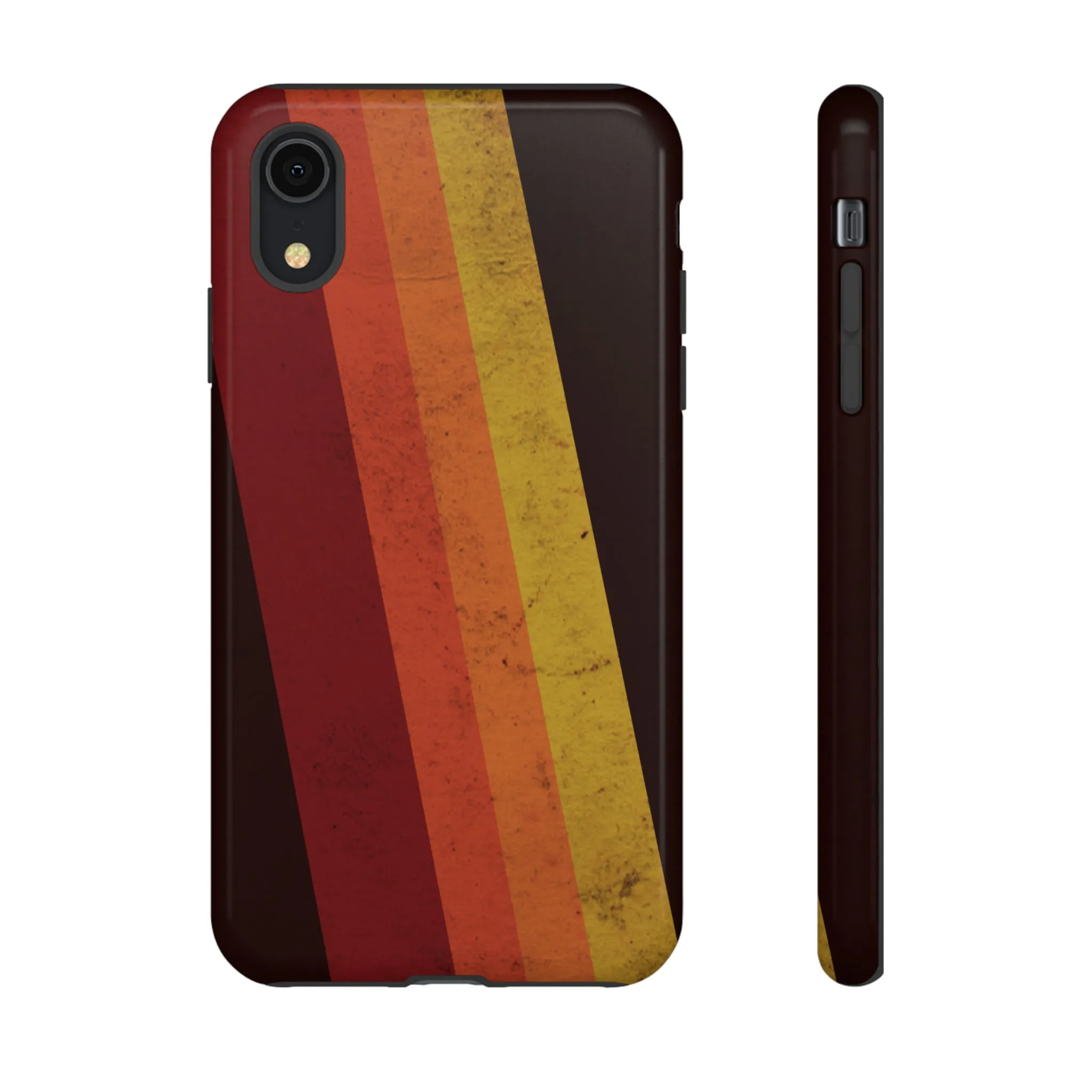 Retro Line Pattern Tough Phone Cases