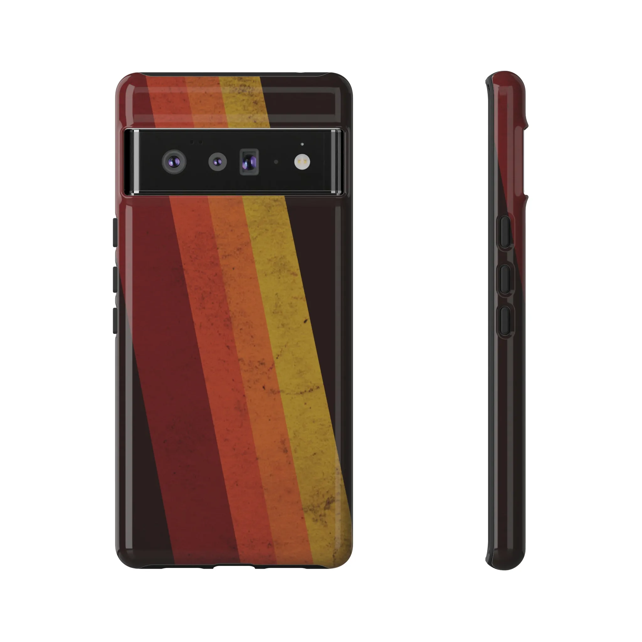 Retro Line Pattern Tough Phone Cases