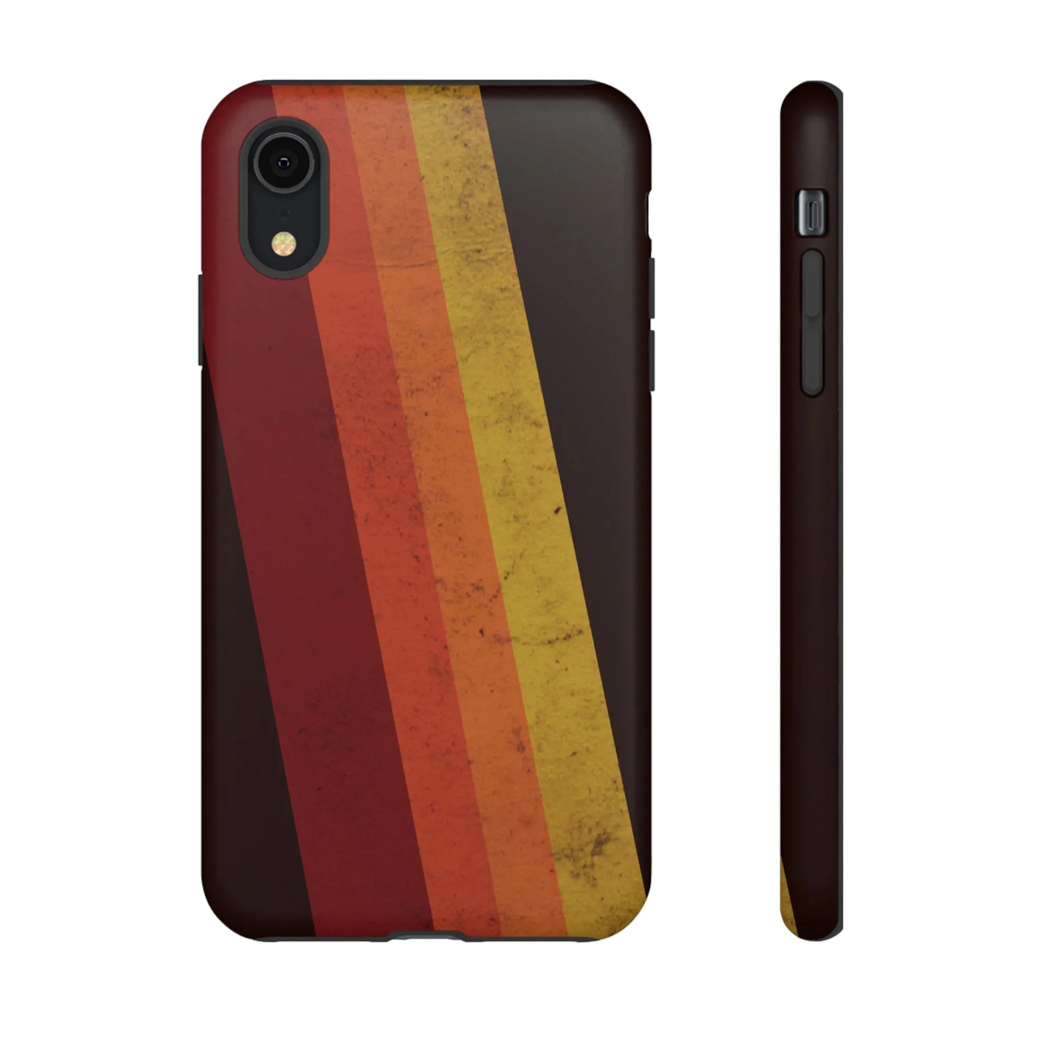 Retro Line Pattern Tough Phone Cases