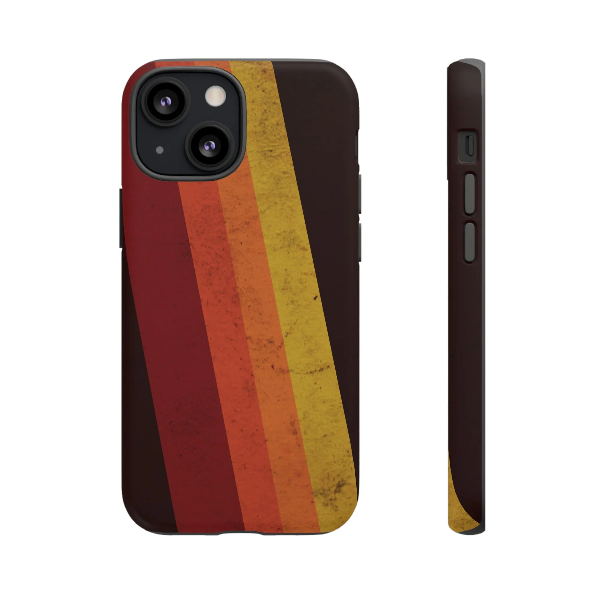 Retro Line Pattern Tough Phone Cases