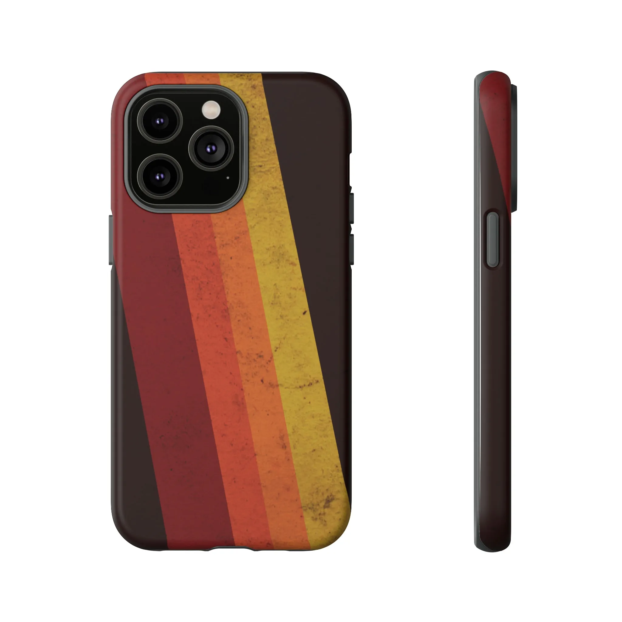 Retro Line Pattern Tough Phone Cases