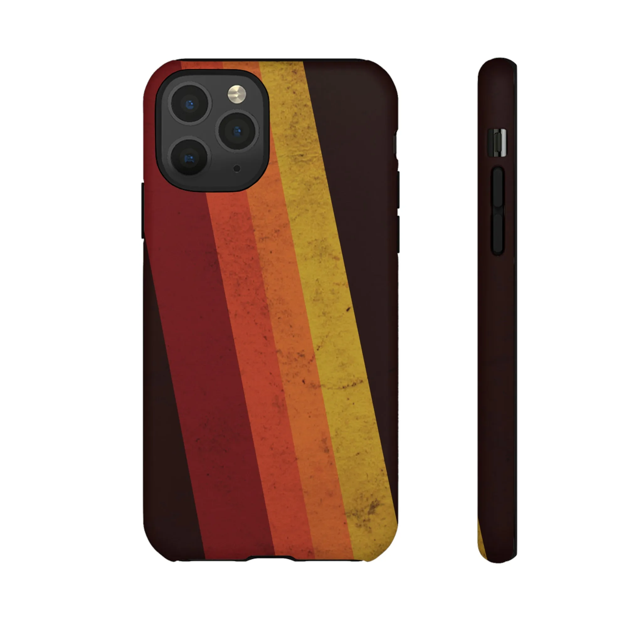 Retro Line Pattern Tough Phone Cases