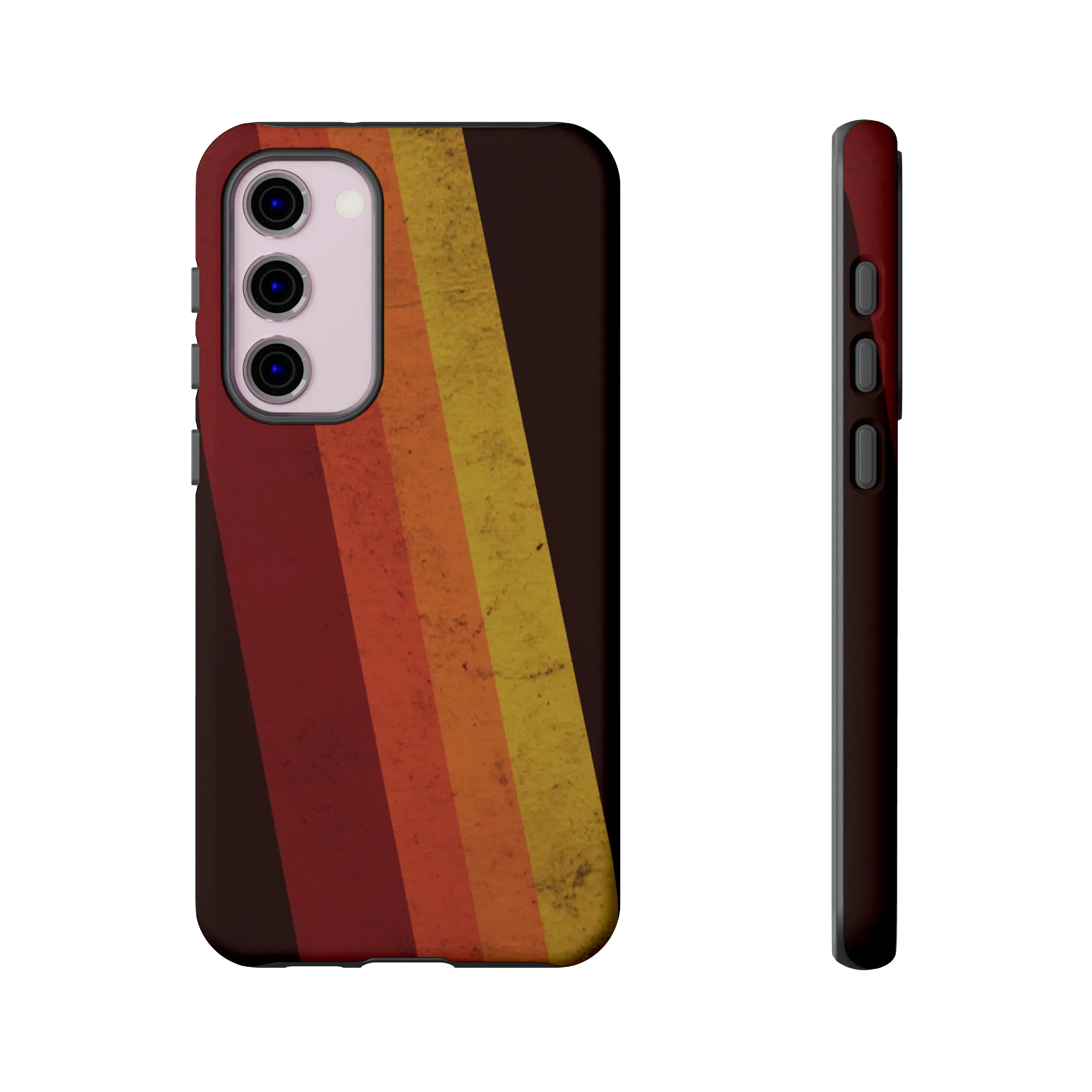 Retro Line Pattern Tough Phone Cases