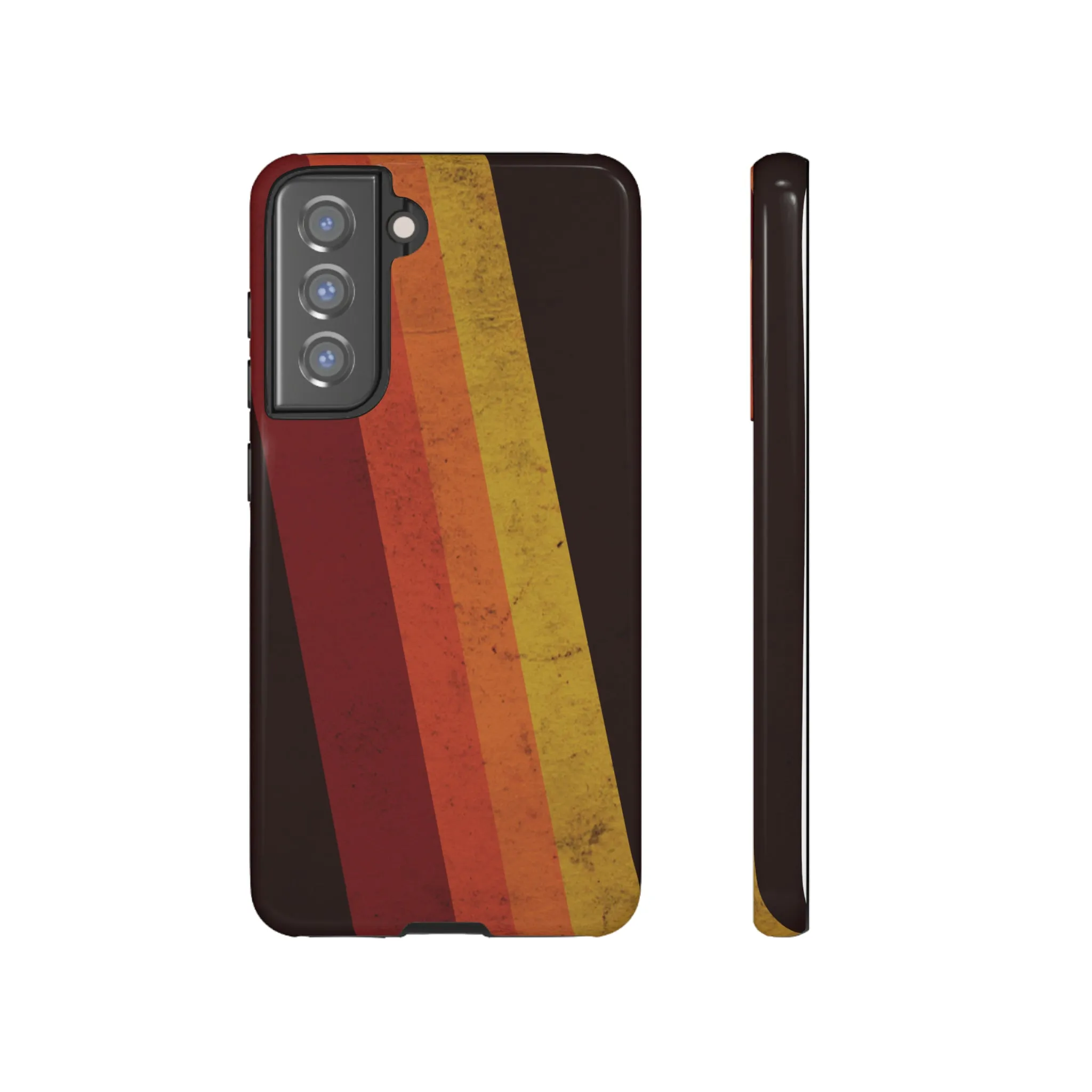 Retro Line Pattern Tough Phone Cases
