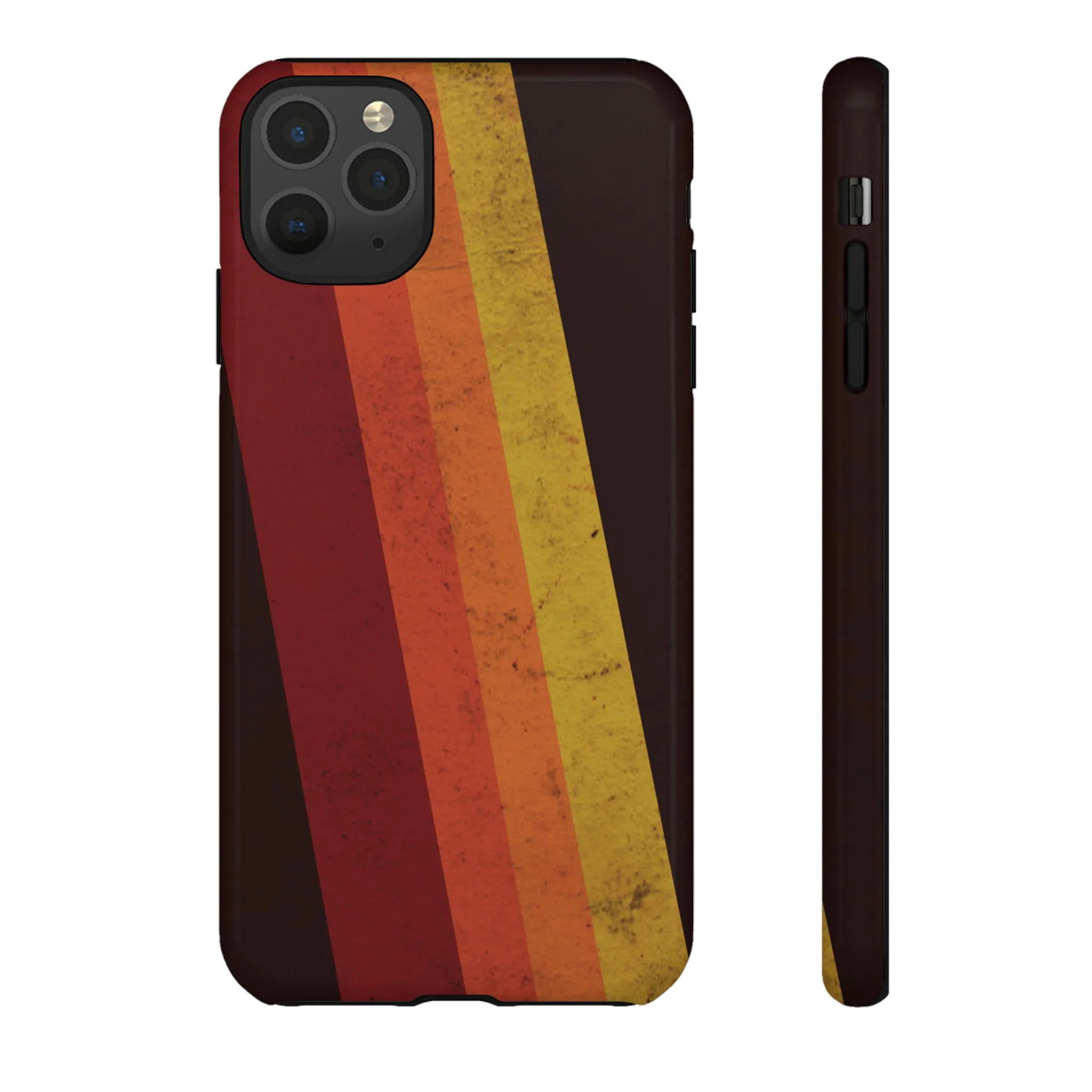 Retro Line Pattern Tough Phone Cases