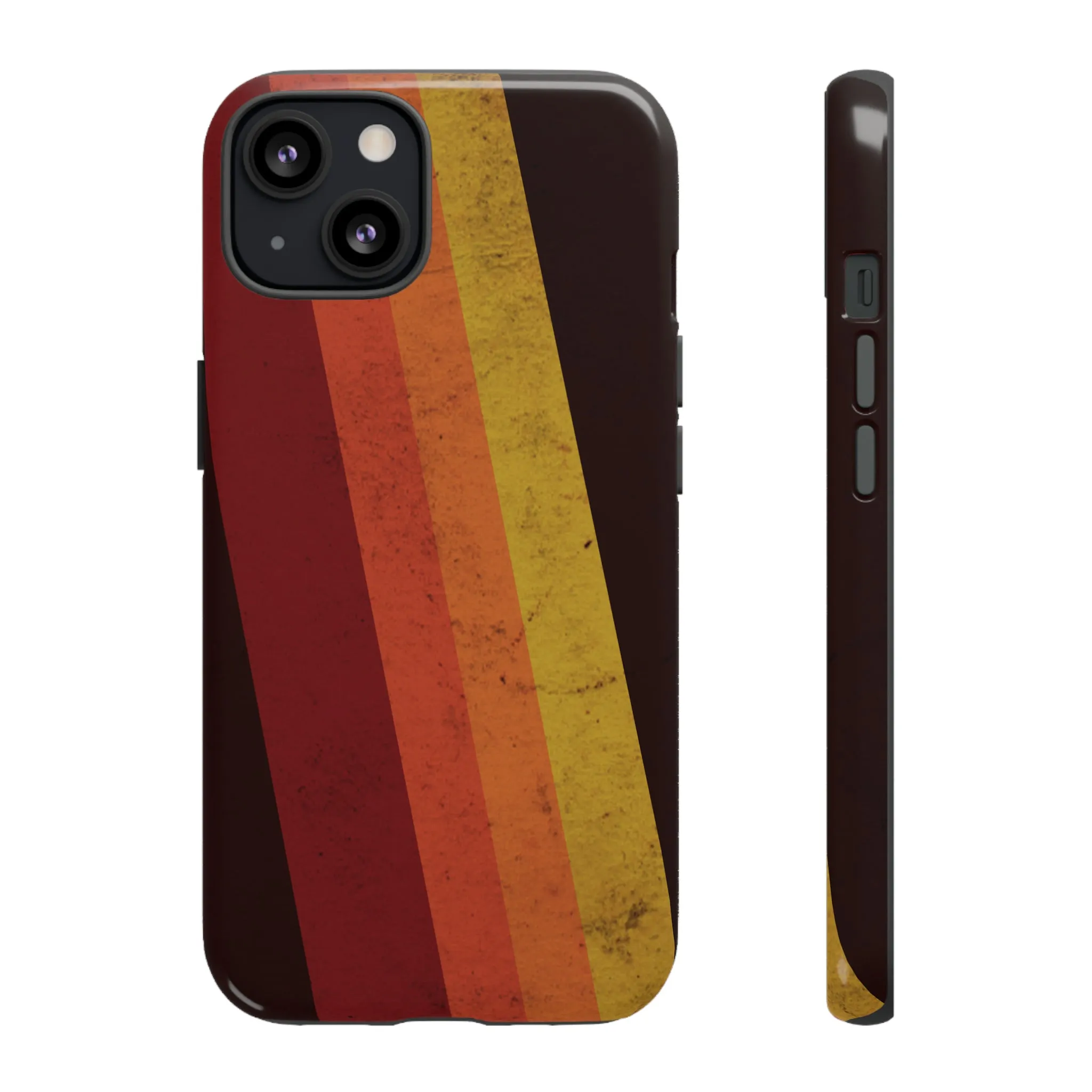 Retro Line Pattern Tough Phone Cases