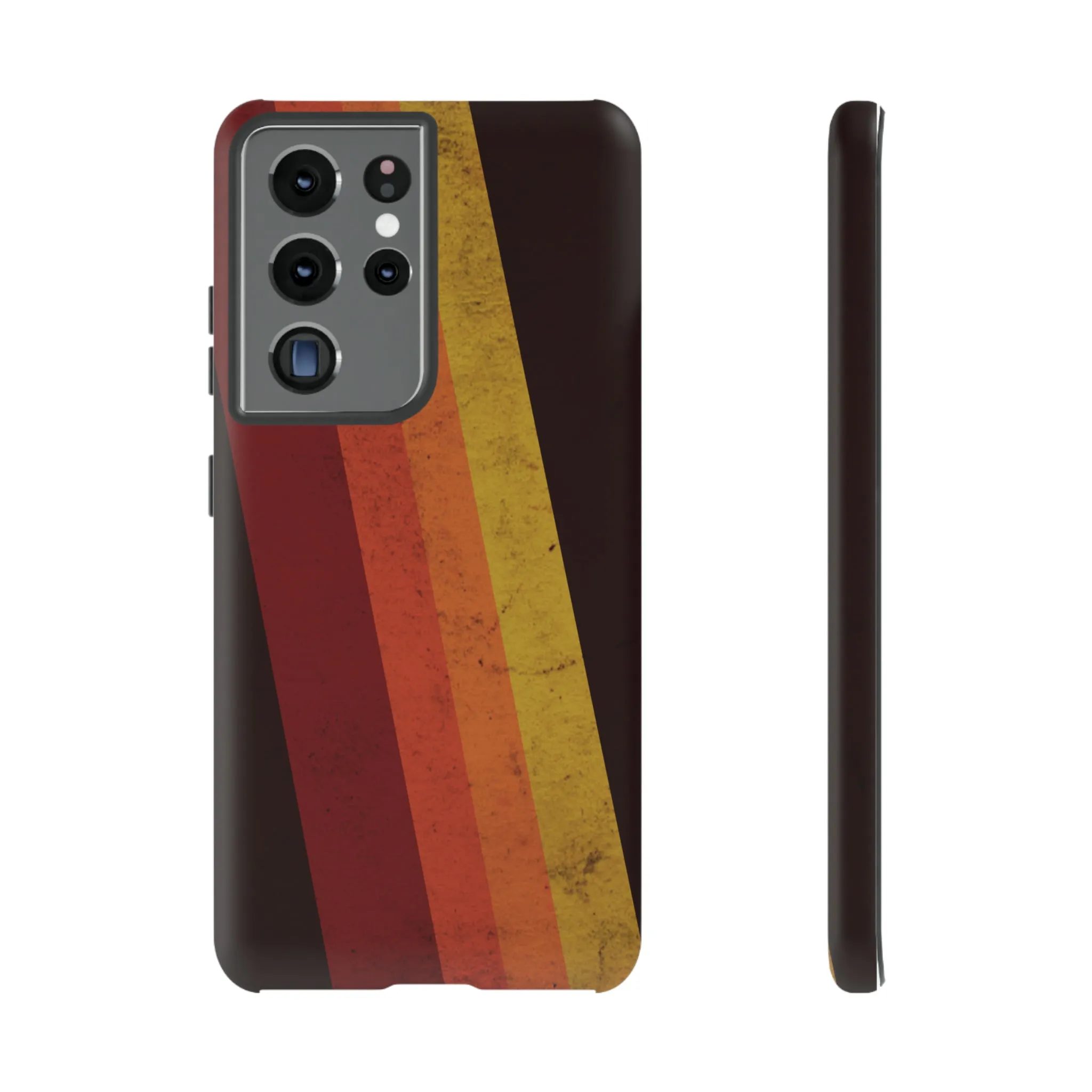 Retro Line Pattern Tough Phone Cases