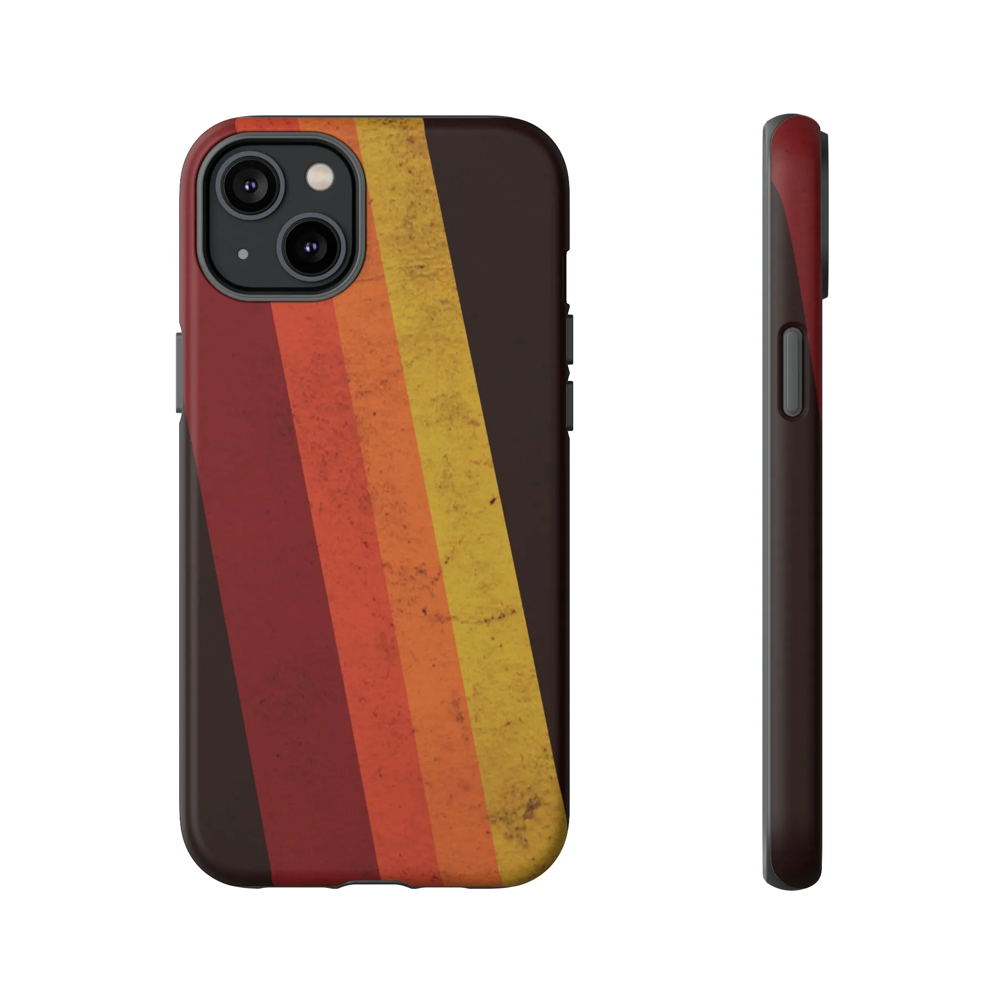 Retro Line Pattern Tough Phone Cases
