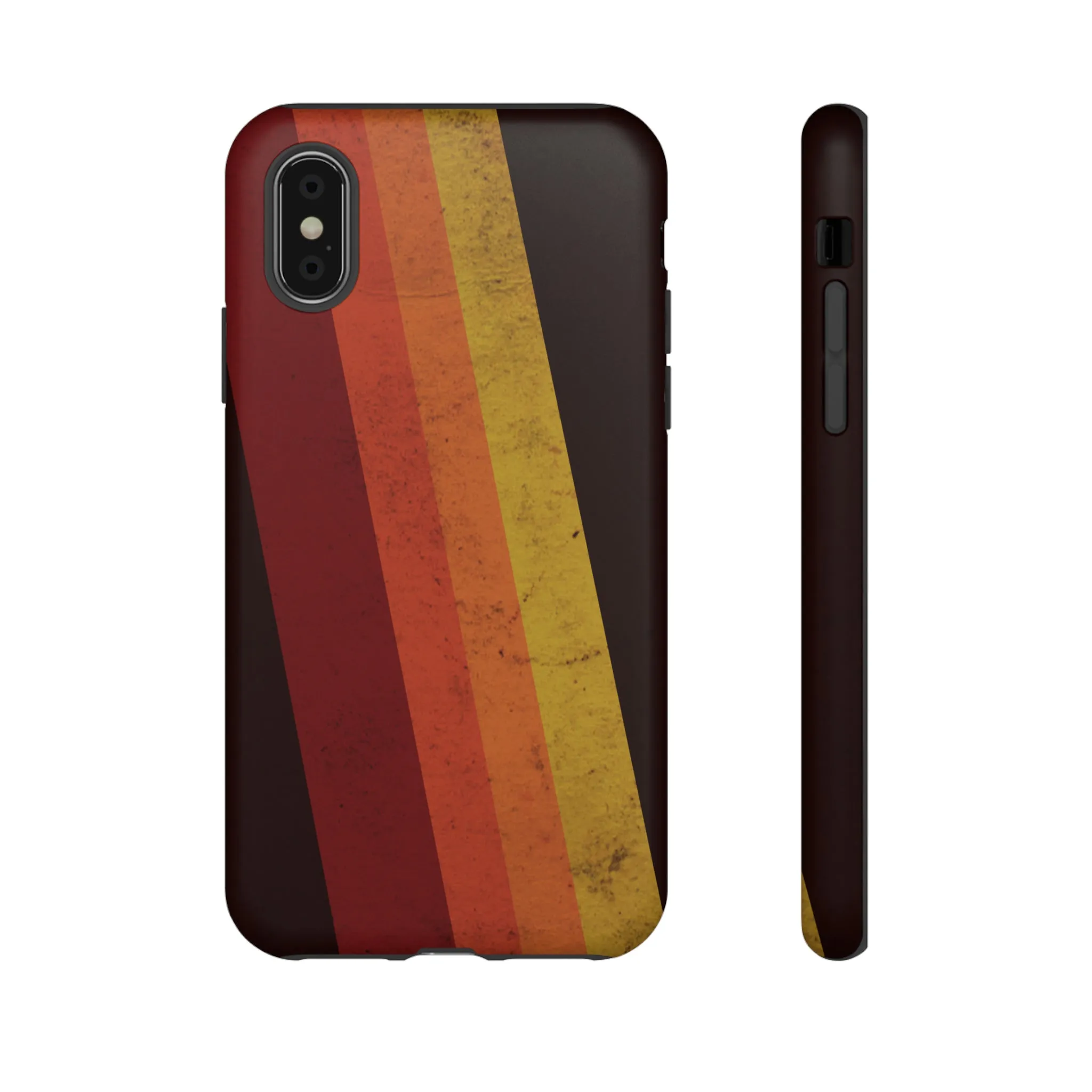 Retro Line Pattern Tough Phone Cases