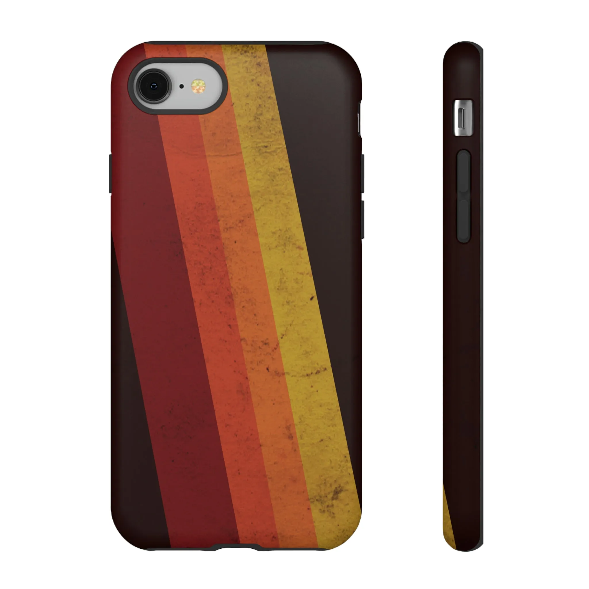 Retro Line Pattern Tough Phone Cases