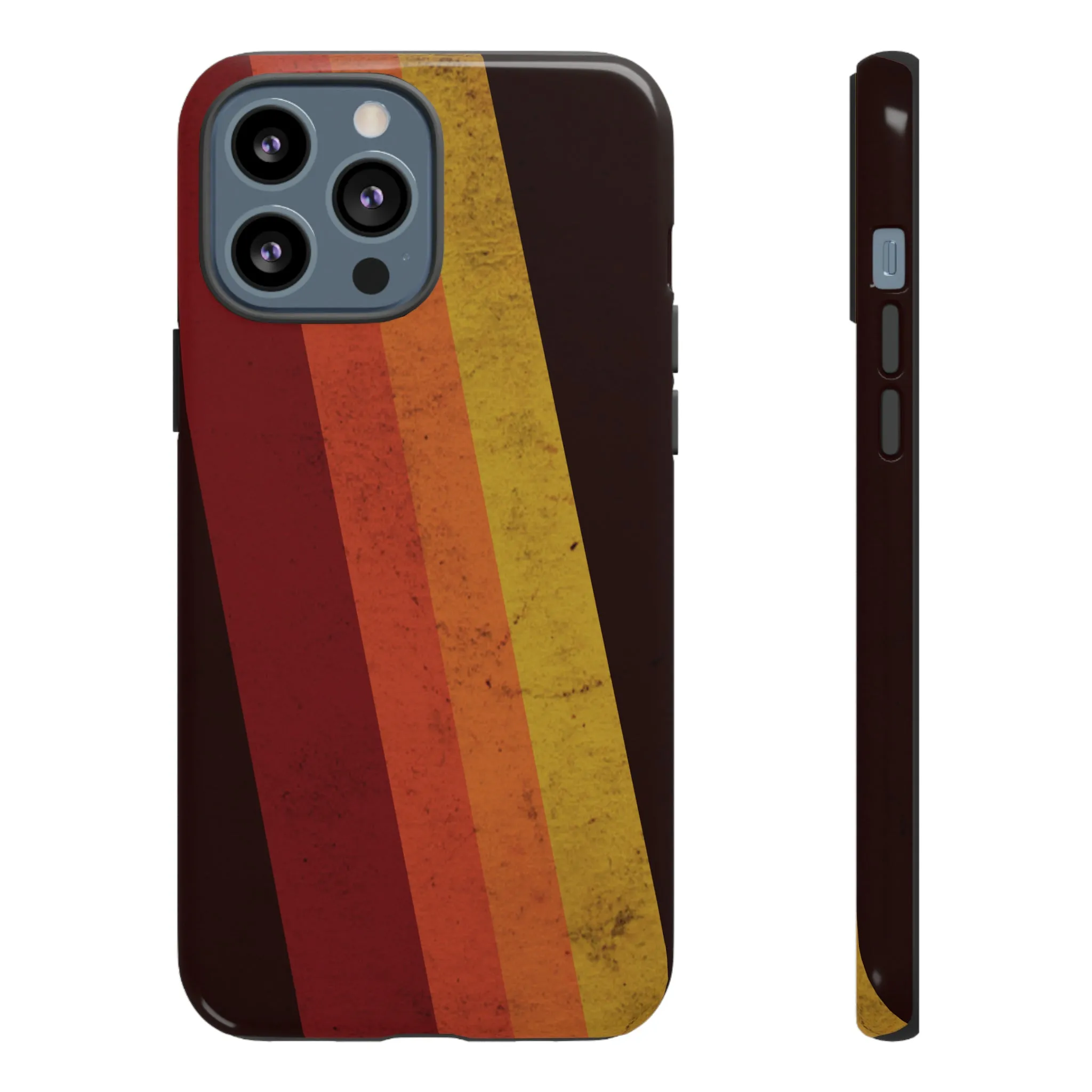 Retro Line Pattern Tough Phone Cases