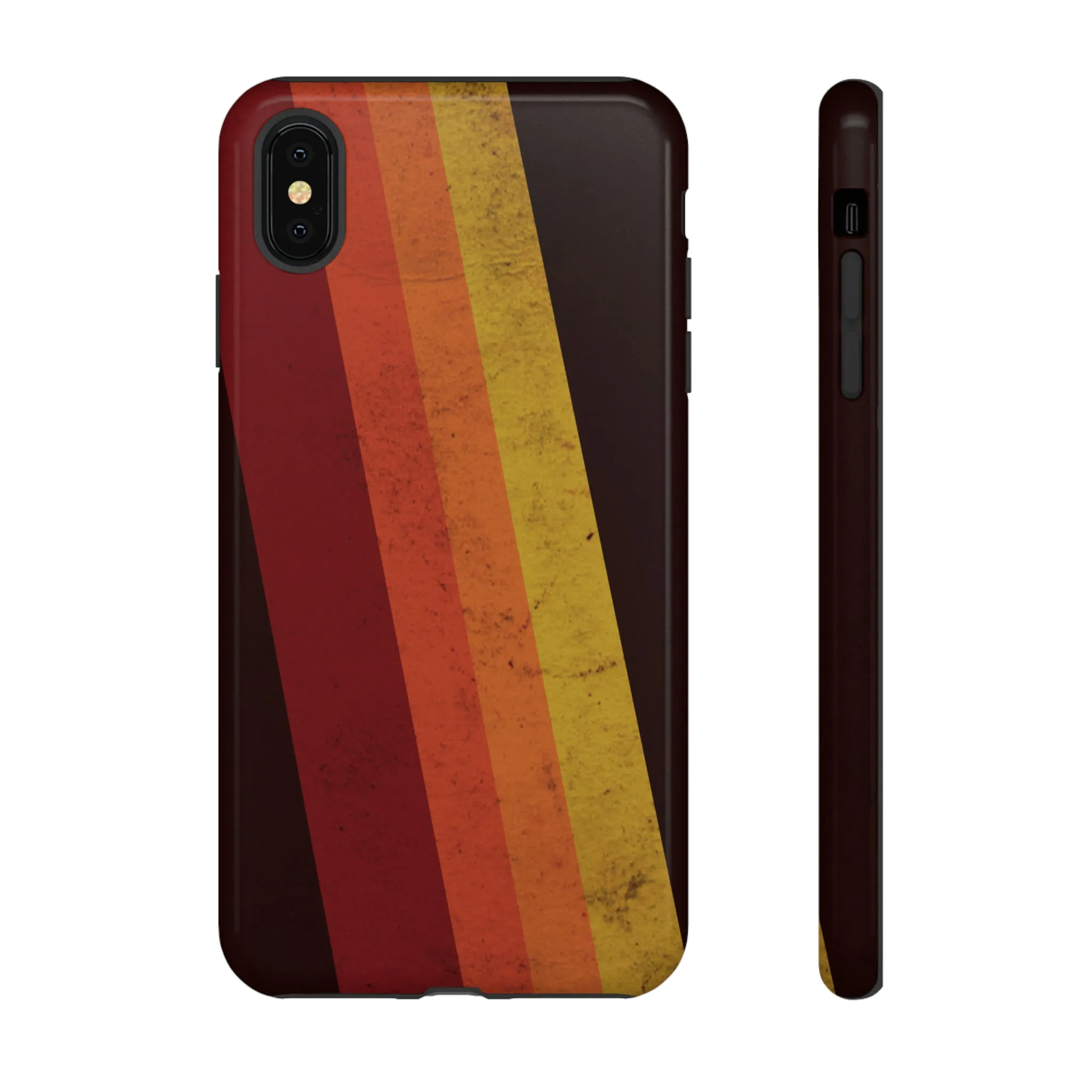Retro Line Pattern Tough Phone Cases