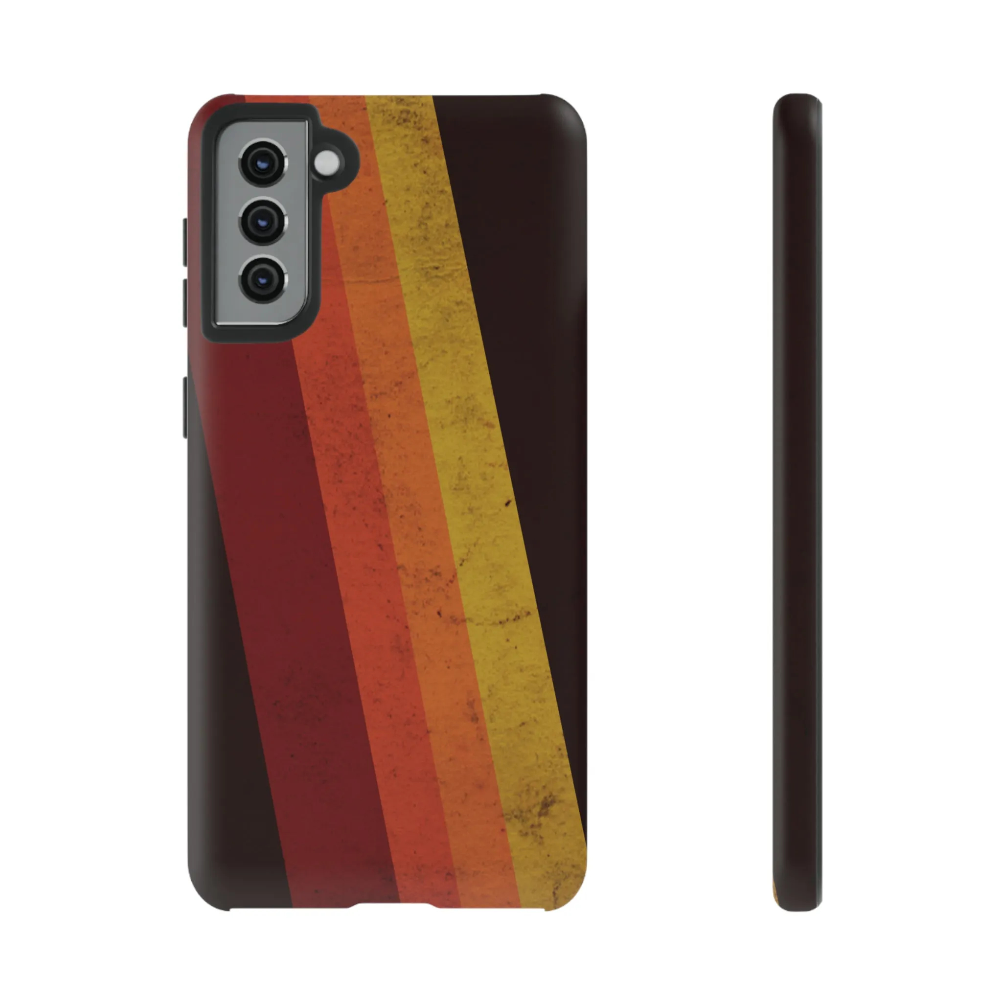 Retro Line Pattern Tough Phone Cases