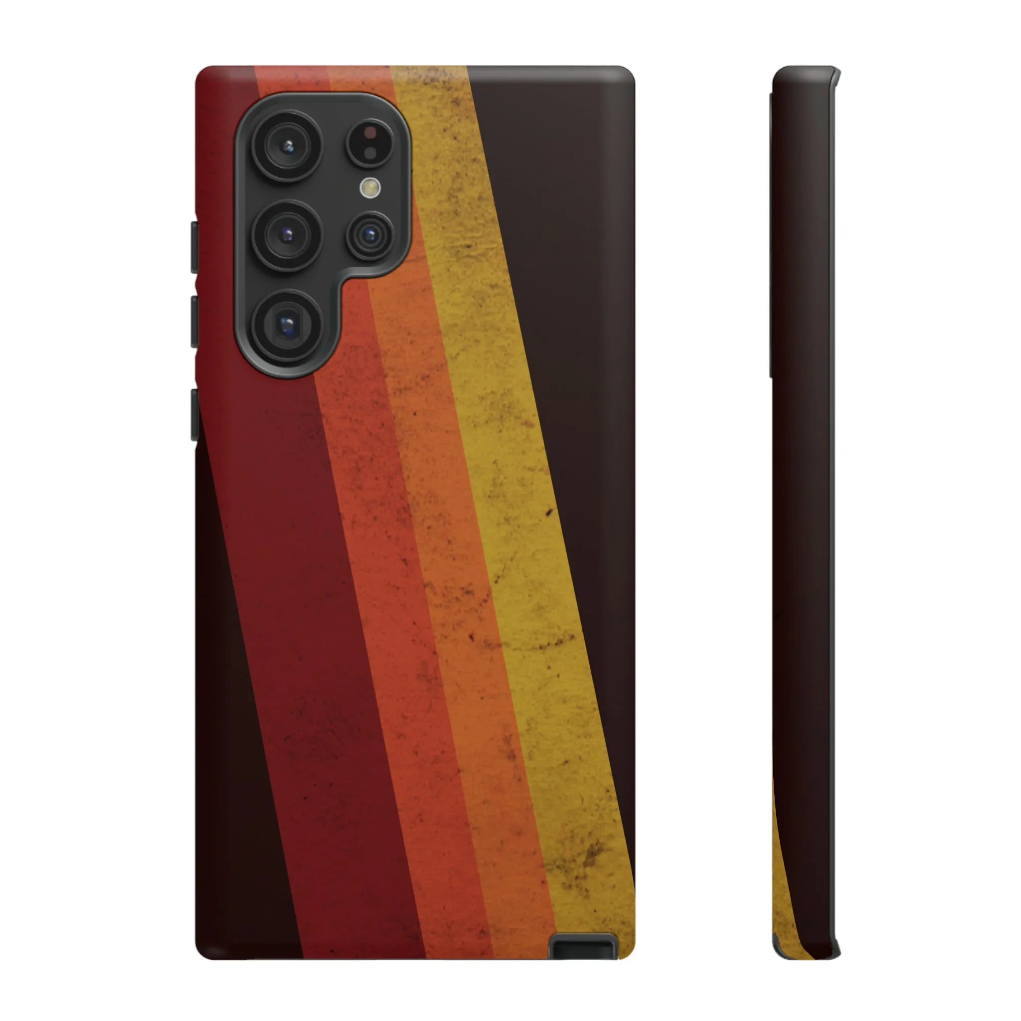 Retro Line Pattern Tough Phone Cases