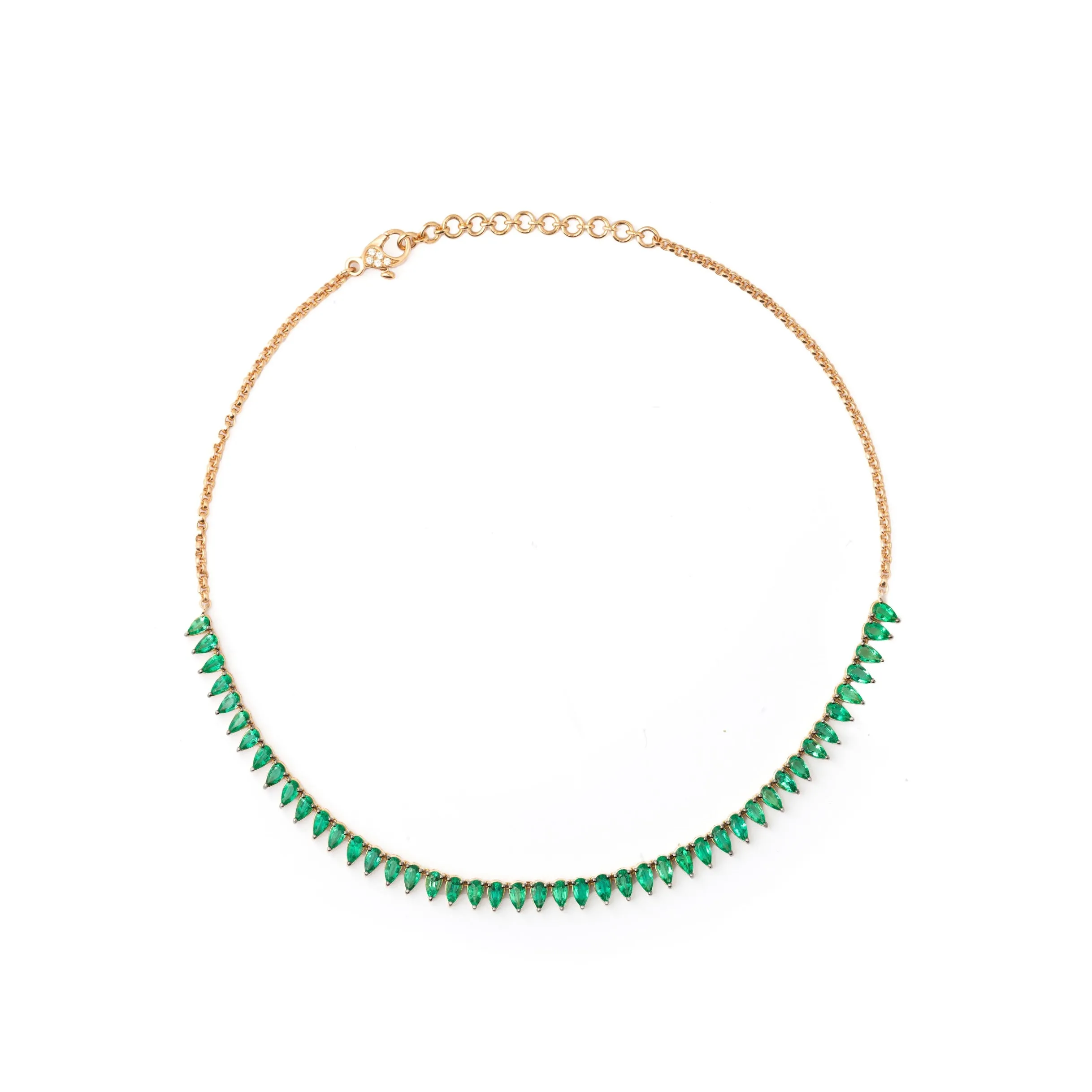 Revelation Pear Emeralds Reviere