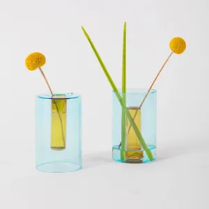 Reversible Glass Vase