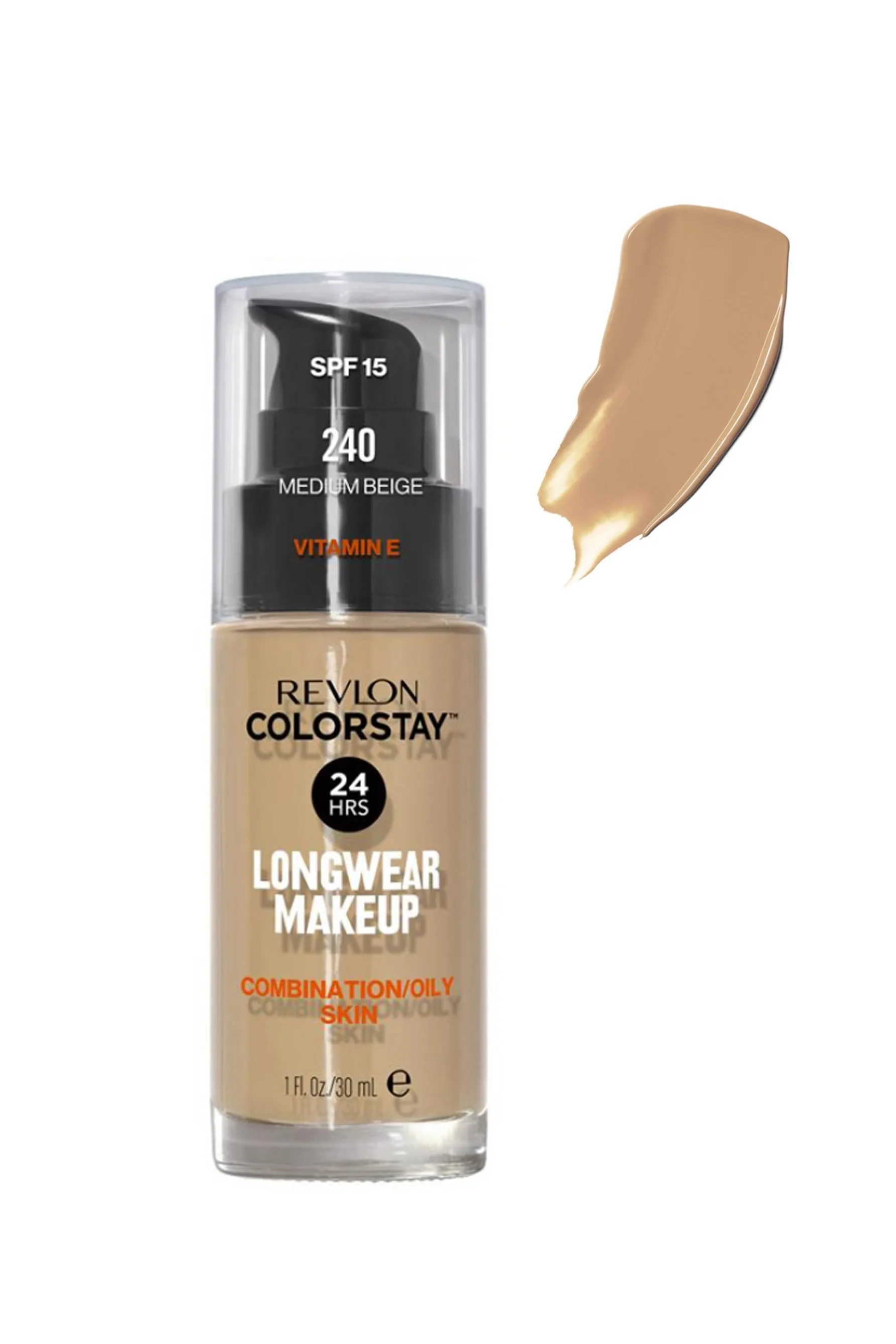 REVLON ColorStay Long wear Makeup Foundation Combination Oily Medium Beige