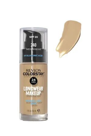 REVLON ColorStay Long wear Makeup Foundation Normal/Dry Skin Medium Beige