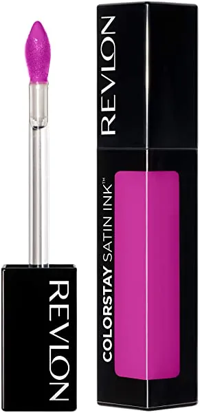 Revlon ColorStay Satin Ink Liquid Lipstick, Longwear Rich Lip Colors, Formulated with Black Currant Seed Oil, 011 Own It, 0.17 fl. oz.