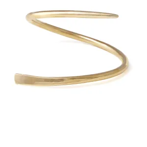 Ribbon Cuff in Gold