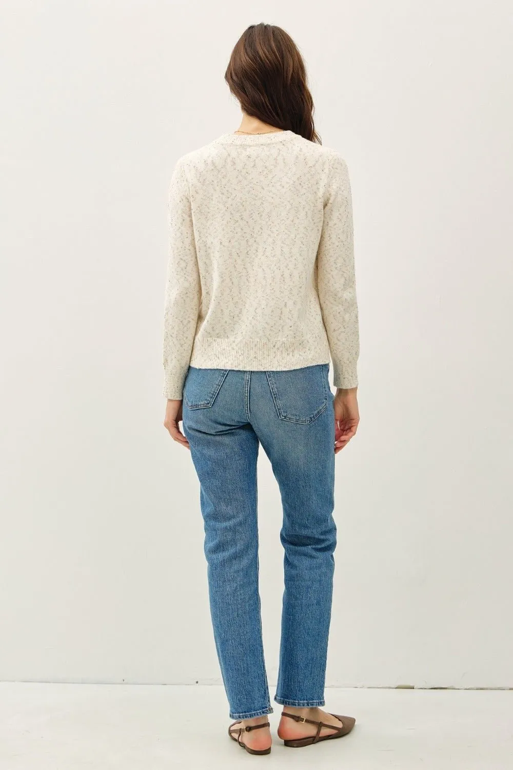 Round Neck Long Sleeve Sweater