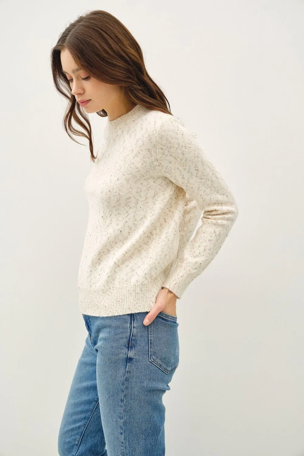 Round Neck Long Sleeve Sweater