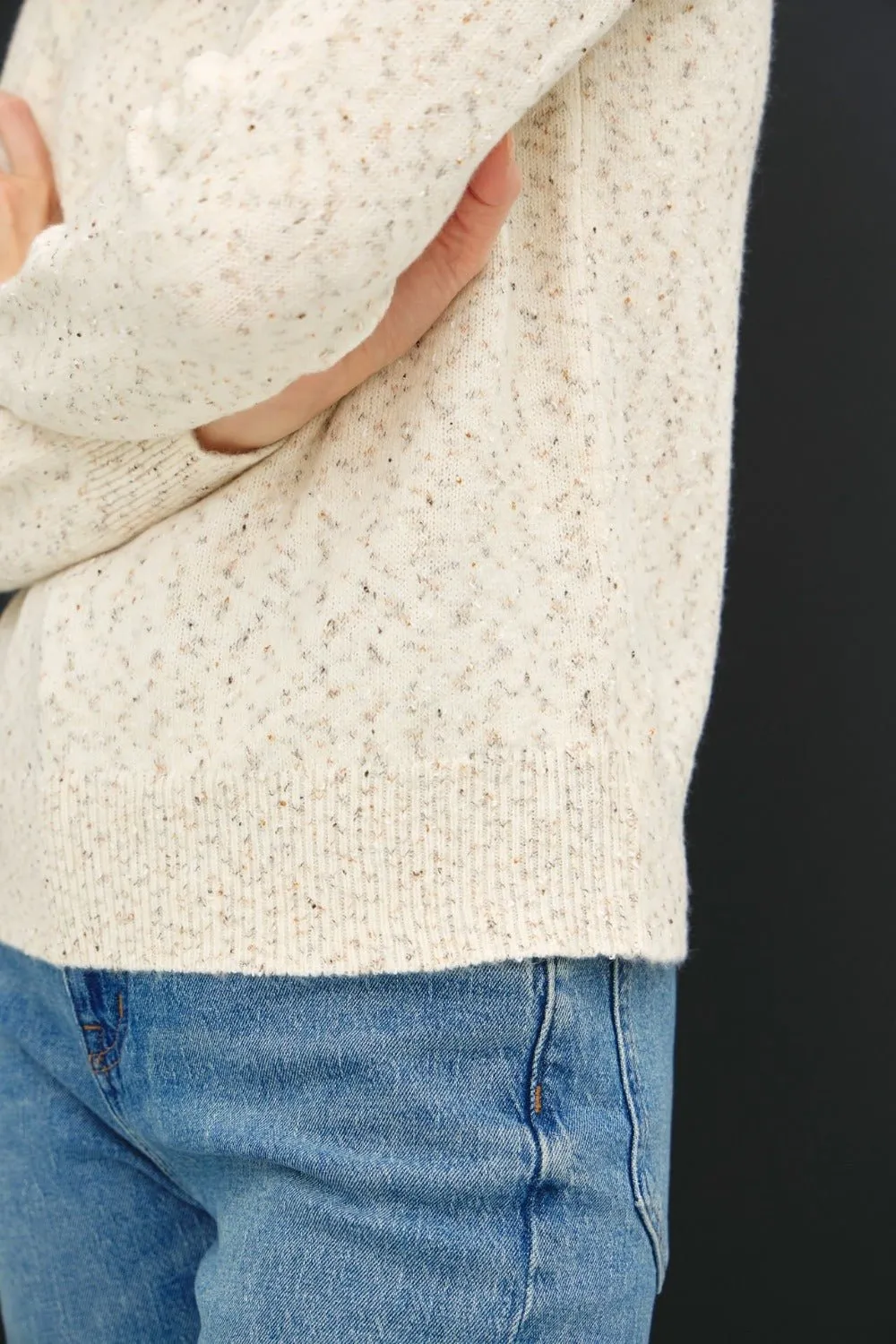 Round Neck Long Sleeve Sweater