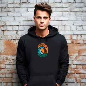 SALE "Living On The Fresh Coast" Men's Classic Hoodie