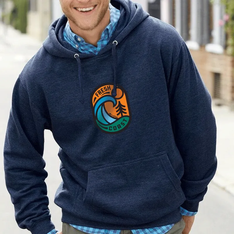 SALE "Living On The Fresh Coast" Men's Classic Hoodie