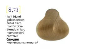 Salerm© Salermvison Professsional 8,73 Light Blond Golden Brown 2.3oz