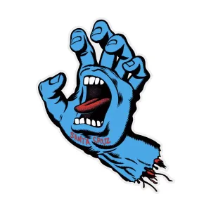 Santa Cruz - Screaming Hand 6" Sticker