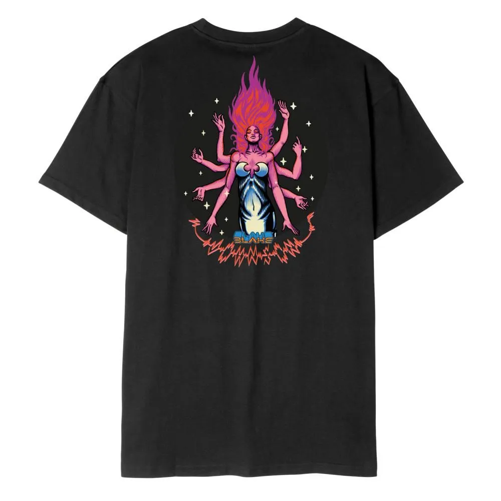 Santa Cruz T-Shirt Johnson Danger Zone 2 T-Shirt - Black