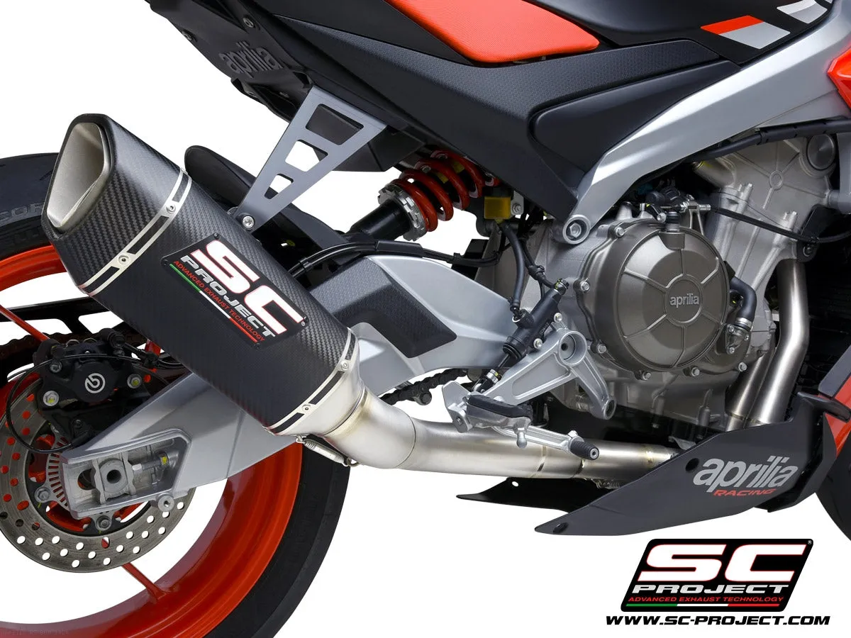 SC1-R Exhaust by SC-Project Aprilia RS 660 / Tuono 660 / 2020 to 2023 Titanium Headers