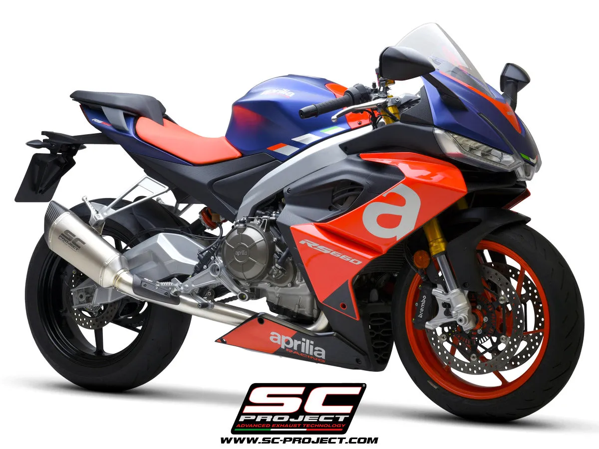 SC1-R Exhaust by SC-Project Aprilia RS 660 / Tuono 660 / 2020 to 2023