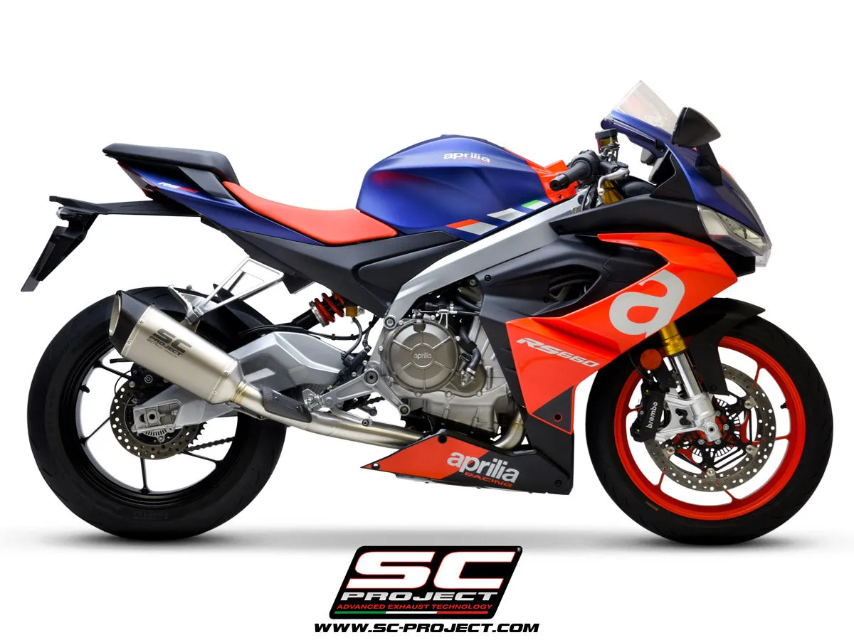 SC1-R Exhaust by SC-Project Aprilia RS 660 / Tuono 660 / 2020 to 2023