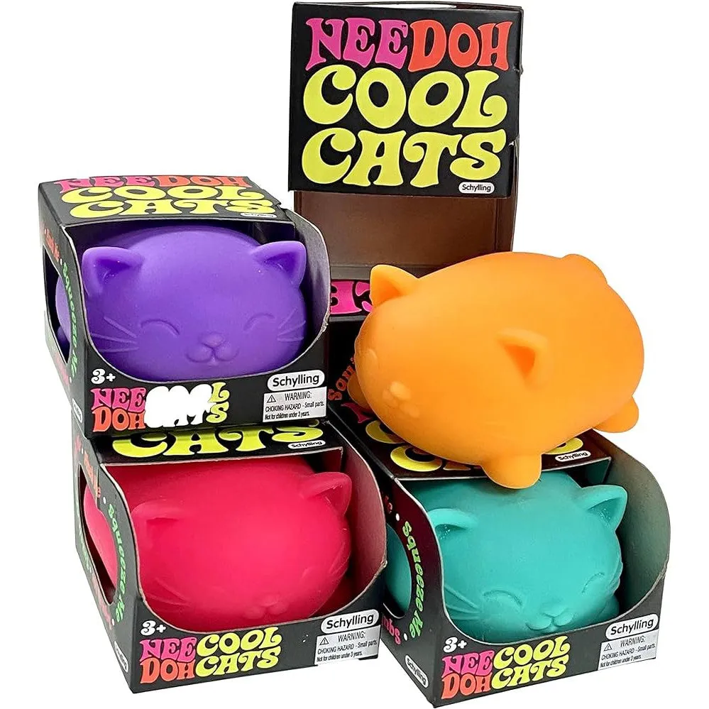 Schylling NeeDoh Cool Cats