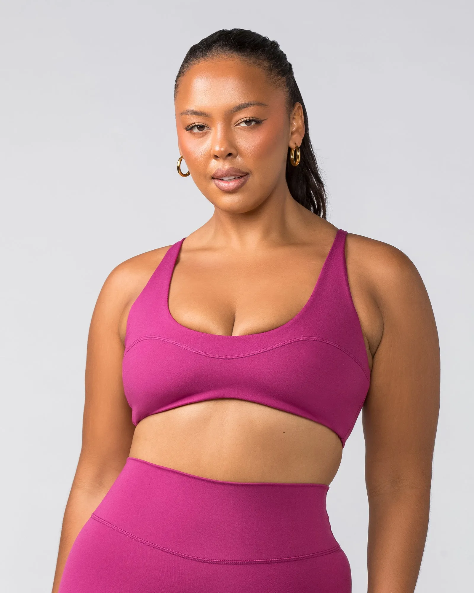 Scoop Everyday Bralette - Cherry