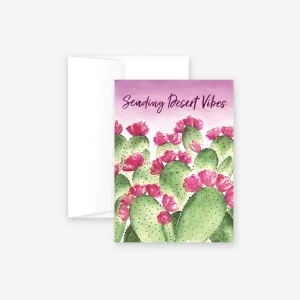 Sending Desert Vibes Greeting Card