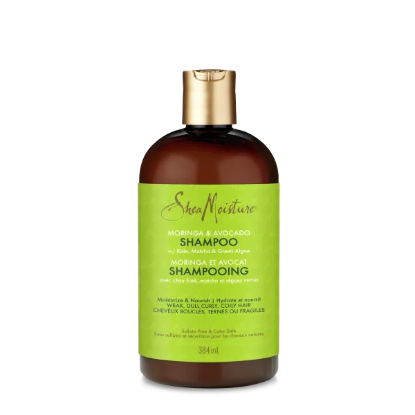 SHEA MOISTURE Moringa & Avocado Power Greens Shampoo 384ml
