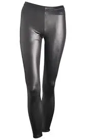Shiny Black Leggings