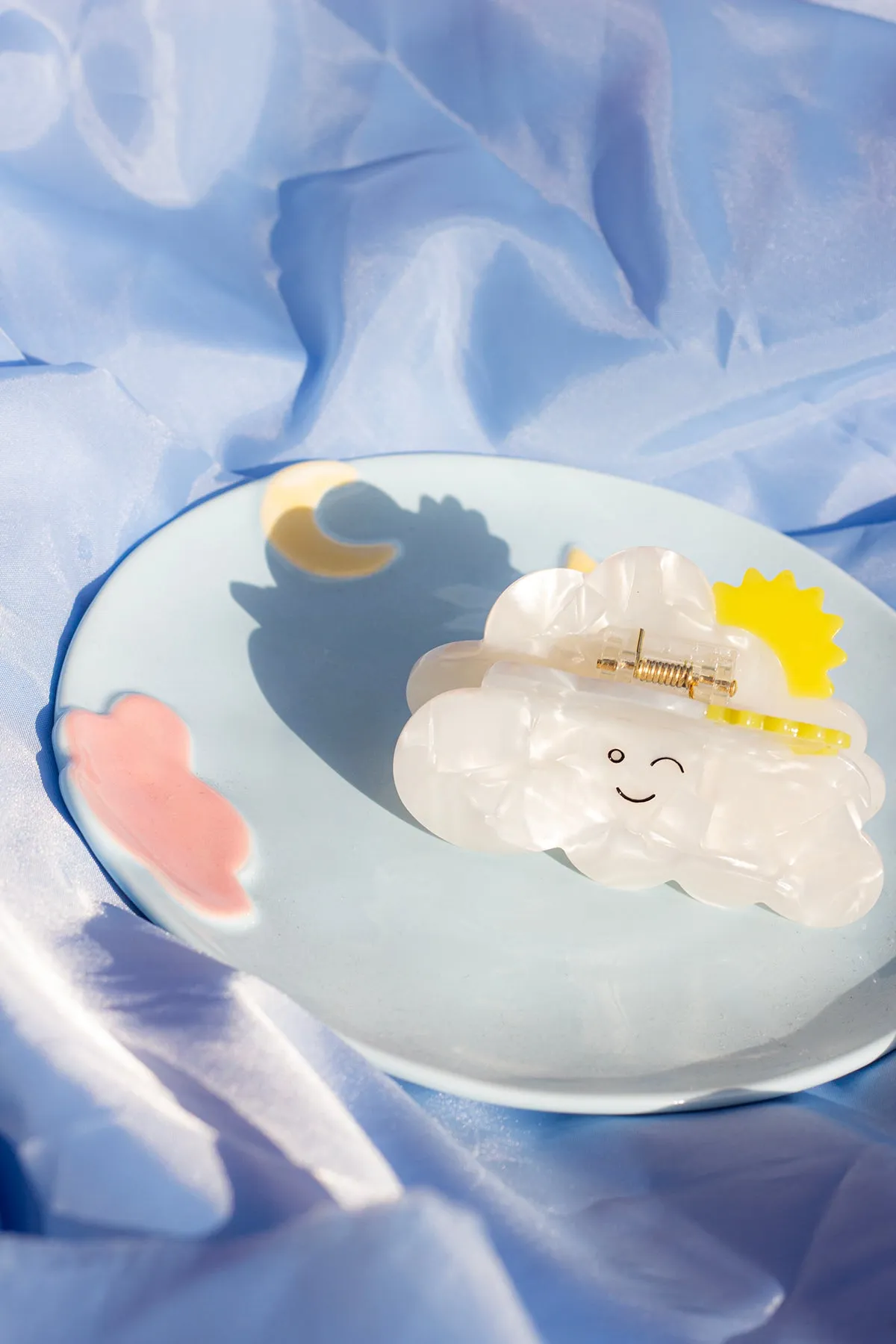 Shiny Cloud Claw Hair Clip